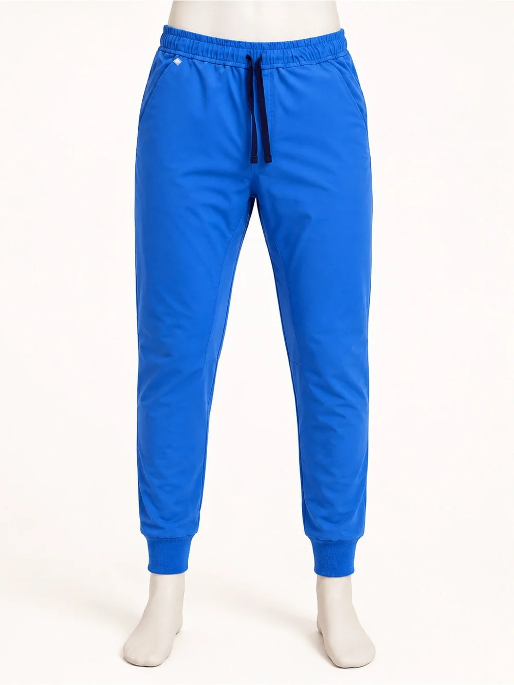 FIGS Tansen Jogger Scrub Pants Mens Large Short Royal Blue L/S